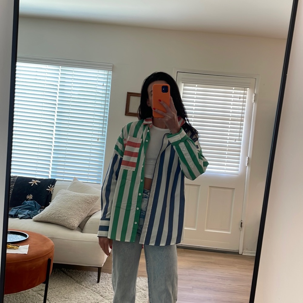 BDG Multi color Oversized Shirt